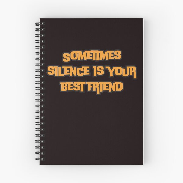 Item preview, Sometimes silence is your best friend designed and sold by AngelArtss.