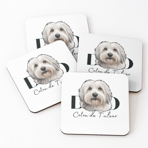 Item preview, Minimalistic aesthetic Dad of Coton de Tulear Dog  designed and sold by GoodyPaws.