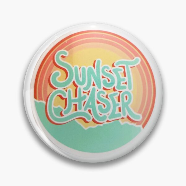 Item preview, Sunset Chaser, Hippie Motivation, Good Vibes Sticker Boho designed and sold by easteuromaps.