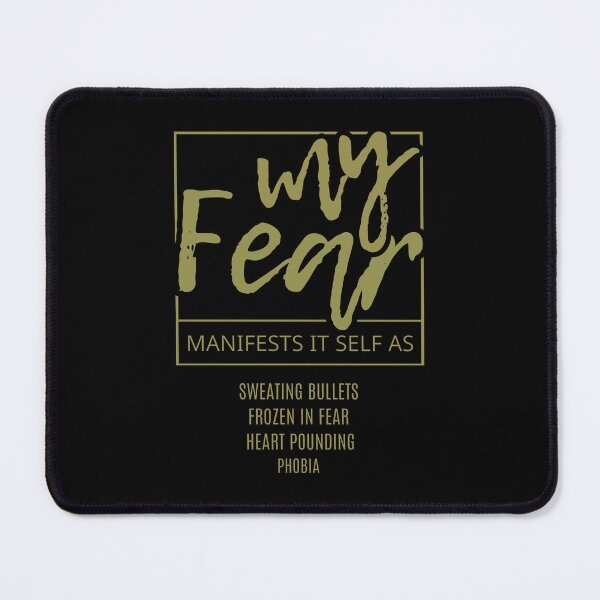 Item preview, Fear's Many Faces: Unraveling the Invisible Foe designed and sold by SplashTastic.