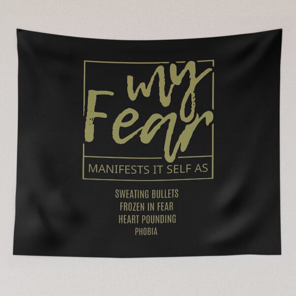 Item preview, Fear's Many Faces: Unraveling the Invisible Foe designed and sold by SplashTastic.