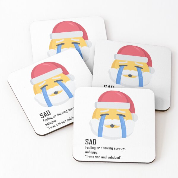 Item preview, Copy of Overheating Santa – Sweaty Holiday Tee designed and sold by rami cohen.