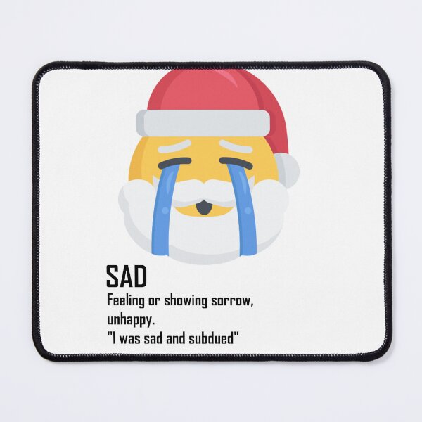 Item preview, Copy of Overheating Santa – Sweaty Holiday Tee designed and sold by rami cohen.