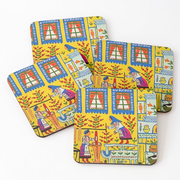 Item preview, Maria Prymachenko, My House My Truth, Ukrainian Folk Art, Марія Приймаченко, Моя Хата Моя Правда, Naïve Art, Ukrainian Folk Artist, Fine Art Print, Maria Prymachenko Gift designed and sold by Artistic Gift Print.