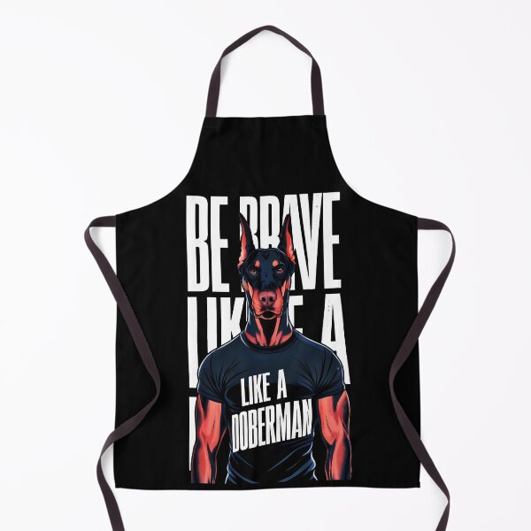 Item preview, Be Brave Like A Doberman designed and sold by AlphaTeez.