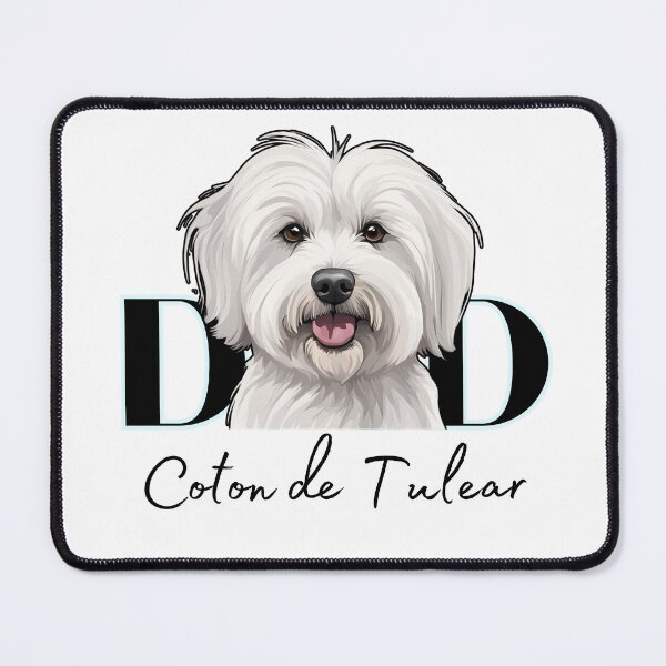 Item preview,  Minimalistic aesthetic Dad of Coton de Tulear Dog  designed and sold by GoodyPaws.
