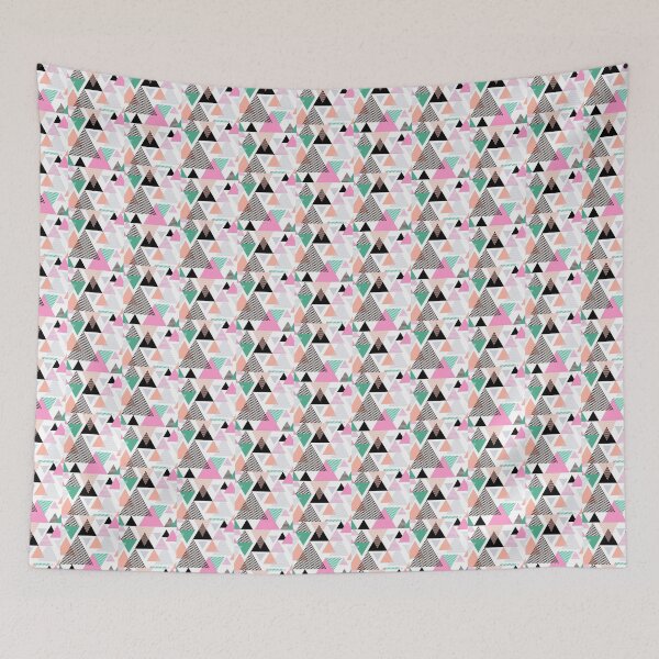 Item preview, Colourful Traingle strips classic design  designed and sold by Akashdigiart.