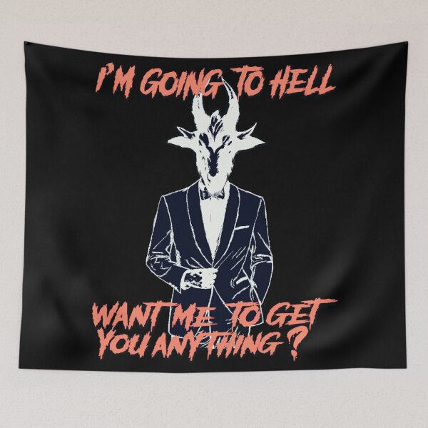 Item preview, Going to hell designed and sold by TheTerrorScene.