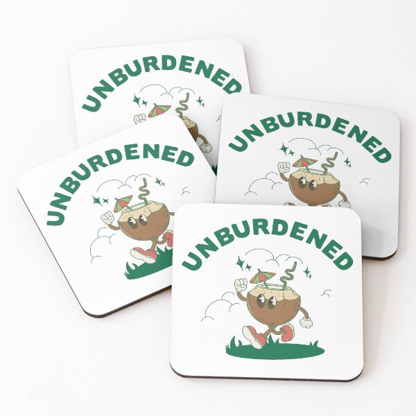 Item preview, Unburdened (small logo) designed and sold by flockadoodle.