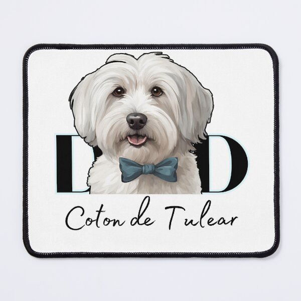 Item preview, Minimalistic aesthetic Dad of Coton de Tulear Dog  designed and sold by GoodyPaws.