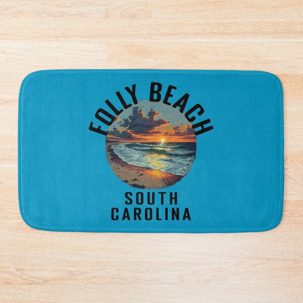 Item preview, Folly Beach - South Carolina (with Black Lettering) designed and sold by VelvetRoom.