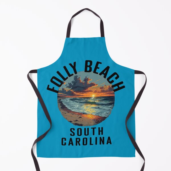 Item preview, Folly Beach - South Carolina (with Black Lettering) designed and sold by VelvetRoom.