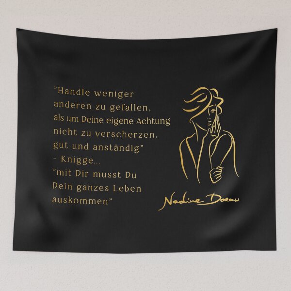 Item preview, Nadine Dorau _ Etiquette saying | Quote - 03 "GOLDEN SERIES" designed and sold by Nadine Dorau.