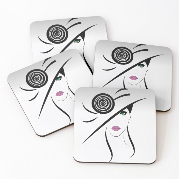 Item preview, Elegance - simplistic face designed and sold by Christina Brunton Art.