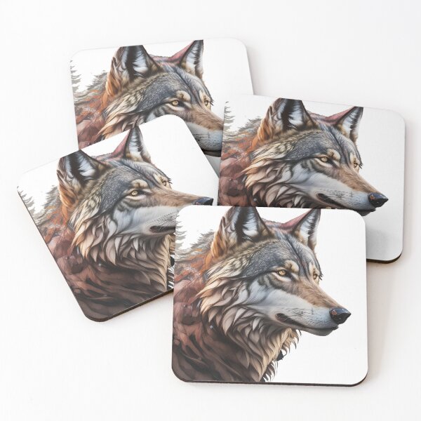 Item preview, Majestic Wolf - Unique Artistic Design - Animal Design. designed and sold by RolandWidin.