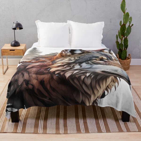 Item preview, Majestic Wolf - Unique Artistic Design - Animal Design. designed and sold by RolandWidin.