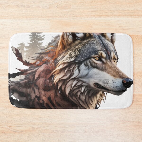 Item preview, Majestic Wolf - Unique Artistic Design - Animal Design. designed and sold by RolandWidin.