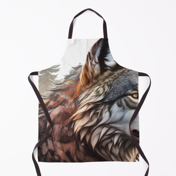 Item preview, Majestic Wolf - Unique Artistic Design - Animal Design. designed and sold by RolandWidin.