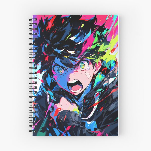 Item preview, Vibrant Anime Expression: Burst of Emotion by AI designed and sold by DigitAIShop.
