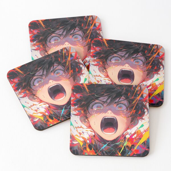 Item preview, Explosive Emotions Unleashed in Colorful Chaos by AI designed and sold by DigitAIShop.