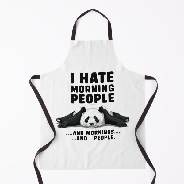 Item preview, I HATE MORNING PEOPLE AND PEOPLE AND MORNINGS designed and sold by Firas Aljazzar.