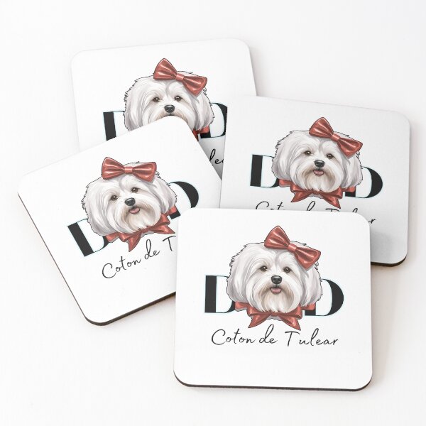 Item preview,  Minimalistic aesthetic Dad of Coton de Tulear Dog  designed and sold by GoodyPaws.