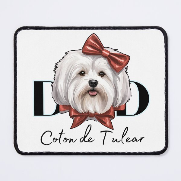 Item preview,  Minimalistic aesthetic Dad of Coton de Tulear Dog  designed and sold by GoodyPaws.