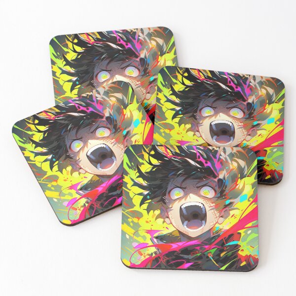 Item preview, Explosion of Colors Anime Scream Art by AI designed and sold by DigitAIShop.