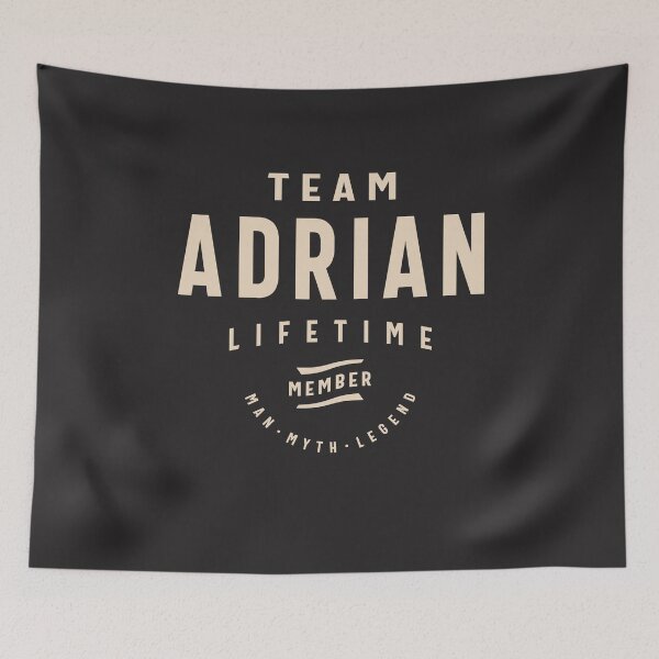 Item preview, Team Adrian Lifetime Member Personalized Name Adrian  designed and sold by cidolopez.