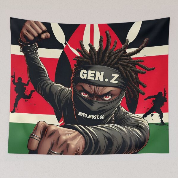 Item preview, Gen Z Kenya, #rutomustgo  designed and sold by Shs-Kenya.