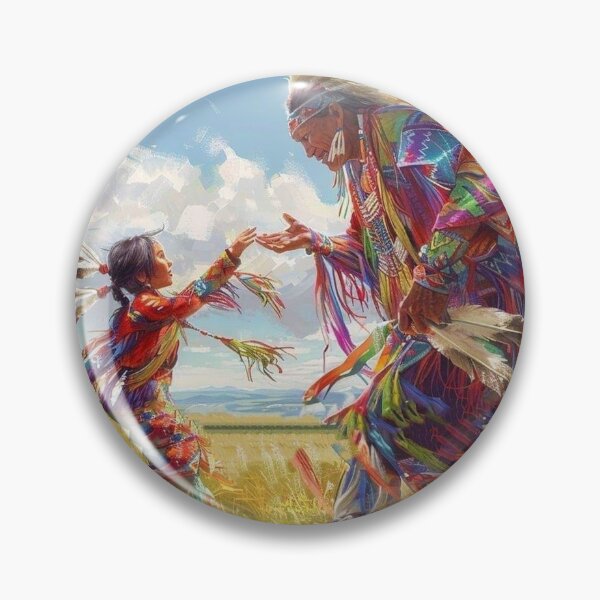 Item preview, Indian Vivid Portrait  designed and sold by Aleijandro Cantianich.
