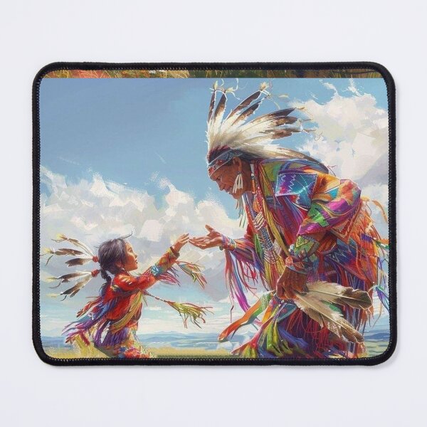 Item preview, Indian Vivid Portrait designed and sold by Aleijandro Cantianich.