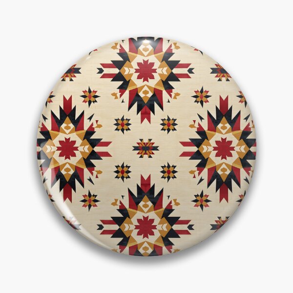 Item preview, Seamless Mexican Poncho Style Repeating Tile Wallpaper Pattern designed and sold by ZeptepiPatterns.