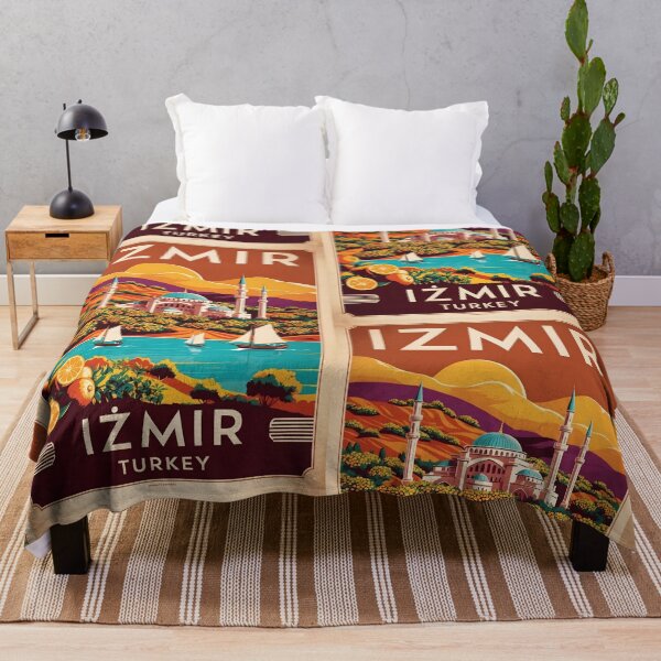 Item preview, Izmir Turkey Vintage Travel Tourism  designed and sold by TravelersGems.