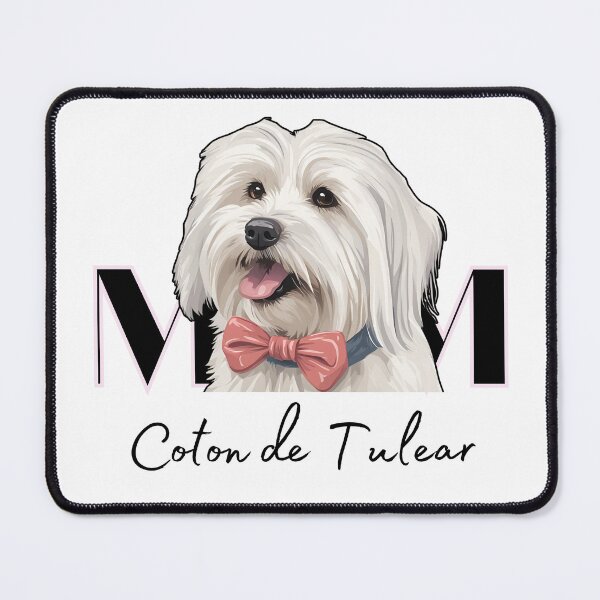 Item preview,   Minimalistic aesthetic Mom of Coton de Tulear Dog  designed and sold by GoodyPaws.