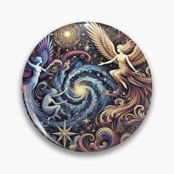 Item preview, Celestial Guardians Angels and Stars designed and sold by TeslaSt0re.