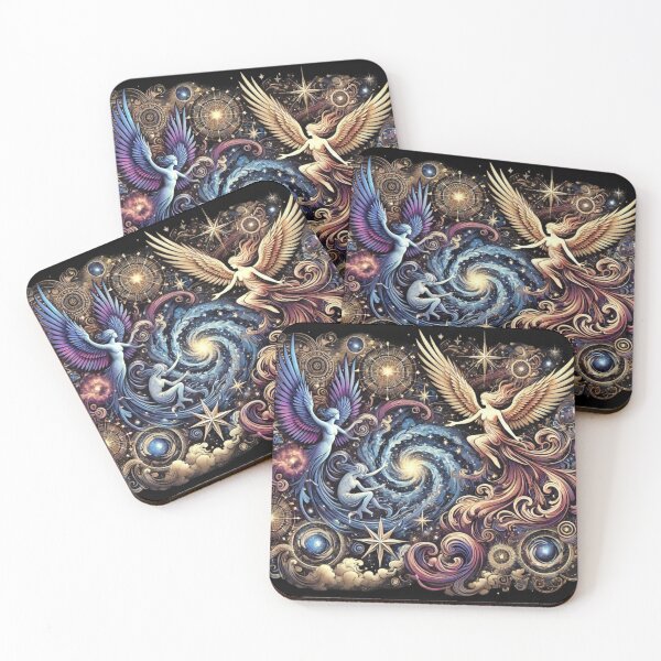Item preview, Celestial Guardians Angels and Stars designed and sold by TeslaSt0re.