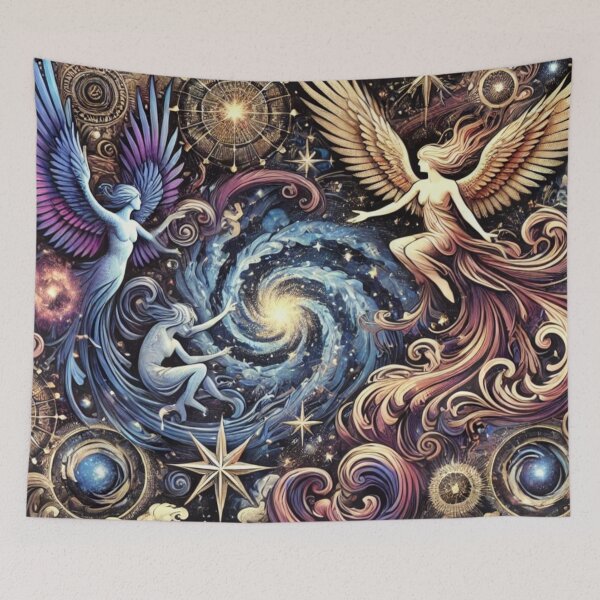 Item preview, Celestial Guardians Angels and Stars designed and sold by TeslaSt0re.