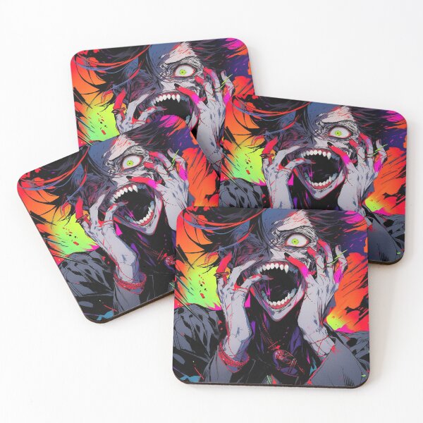 Item preview, Chaotic Energy: Screaming with Vivid Colors by AI designed and sold by DigitAIShop.