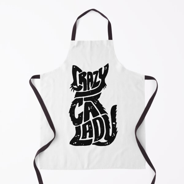 Aperçu de l'œuvre Crazy Cat Lady créée et vendue par CoyoTee Apparel.