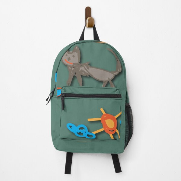 Item preview, childrens drawing dog and dogy house designed and sold by greenysweeny.