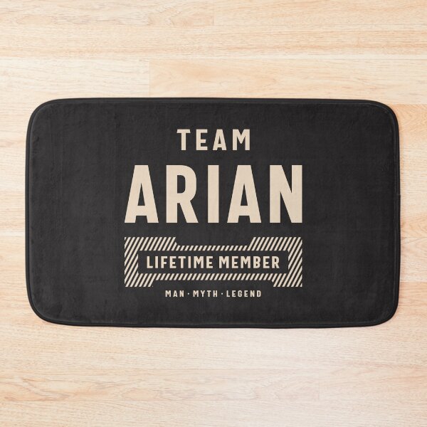 Item preview, Team Arian Lifetime Member Personalized Name Arian designed and sold by cidolopez.