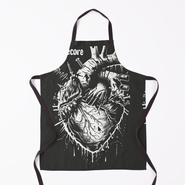 Item preview, Heart with "Noisecore" Text in Graffiti Style designed and sold by Piotrek0001.