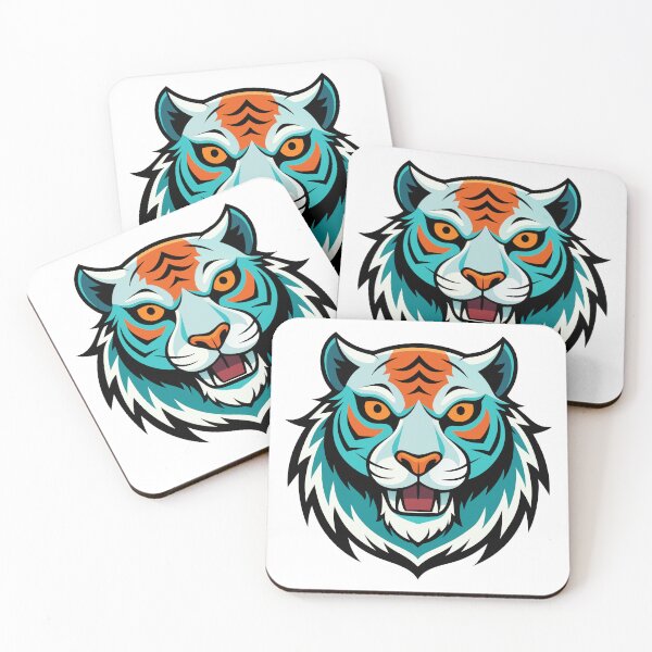 Item preview, ghost tiger head designed and sold by JIMTOPMOY.