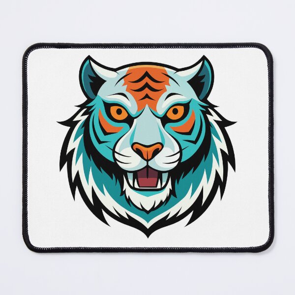 Item preview, ghost tiger head designed and sold by JIMTOPMOY.