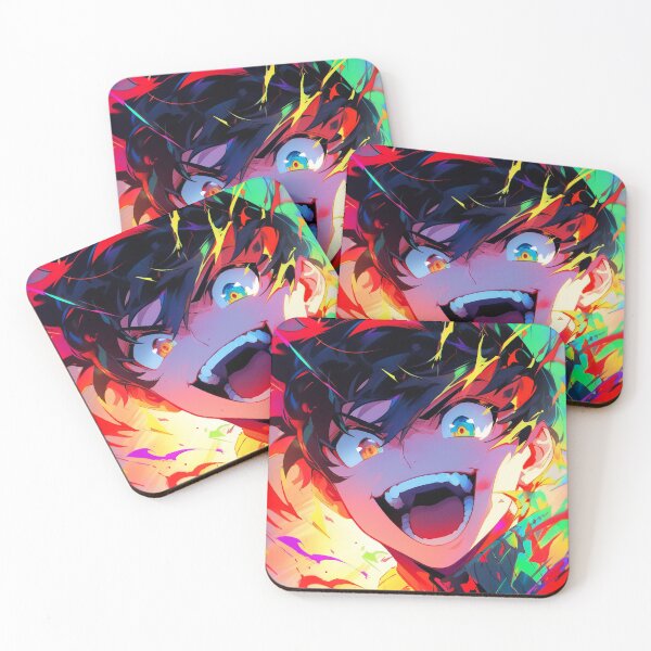 Item preview, Vibrant Emotional Explosion Anime Art by AI designed and sold by DigitAIShop.