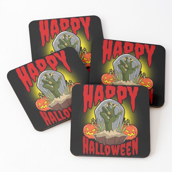 Item preview, Happy Halloween Zombie Shirt designed and sold by ArtsyLani.