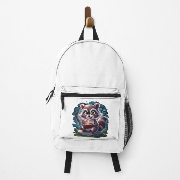 Item preview, A stunning and Cute cartoon illustration of a raccoon designed and sold by MRFEZOO2030.