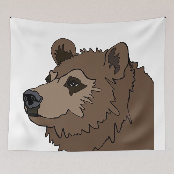 Item preview, Canadian Grizzly Bear designed and sold by Quick Brown Fox Canada.