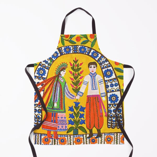 Item preview, Maria Prymachenko, Let Us Go to the Betrothal Party, Famous Ukrainian Artist, Марія Приймаченко, Ukrainian Folk Art, Naïve Art Print designed and sold by Artistic Gift Print.